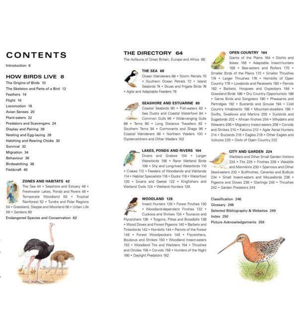 The Illustrated Encyclopedia of Birds of Britain, Europe & Africa