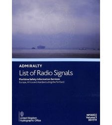 Admiralty List of Radio Signals. NP283(1), Edition 2017/18