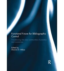 Functional Future for Bibliographic Control